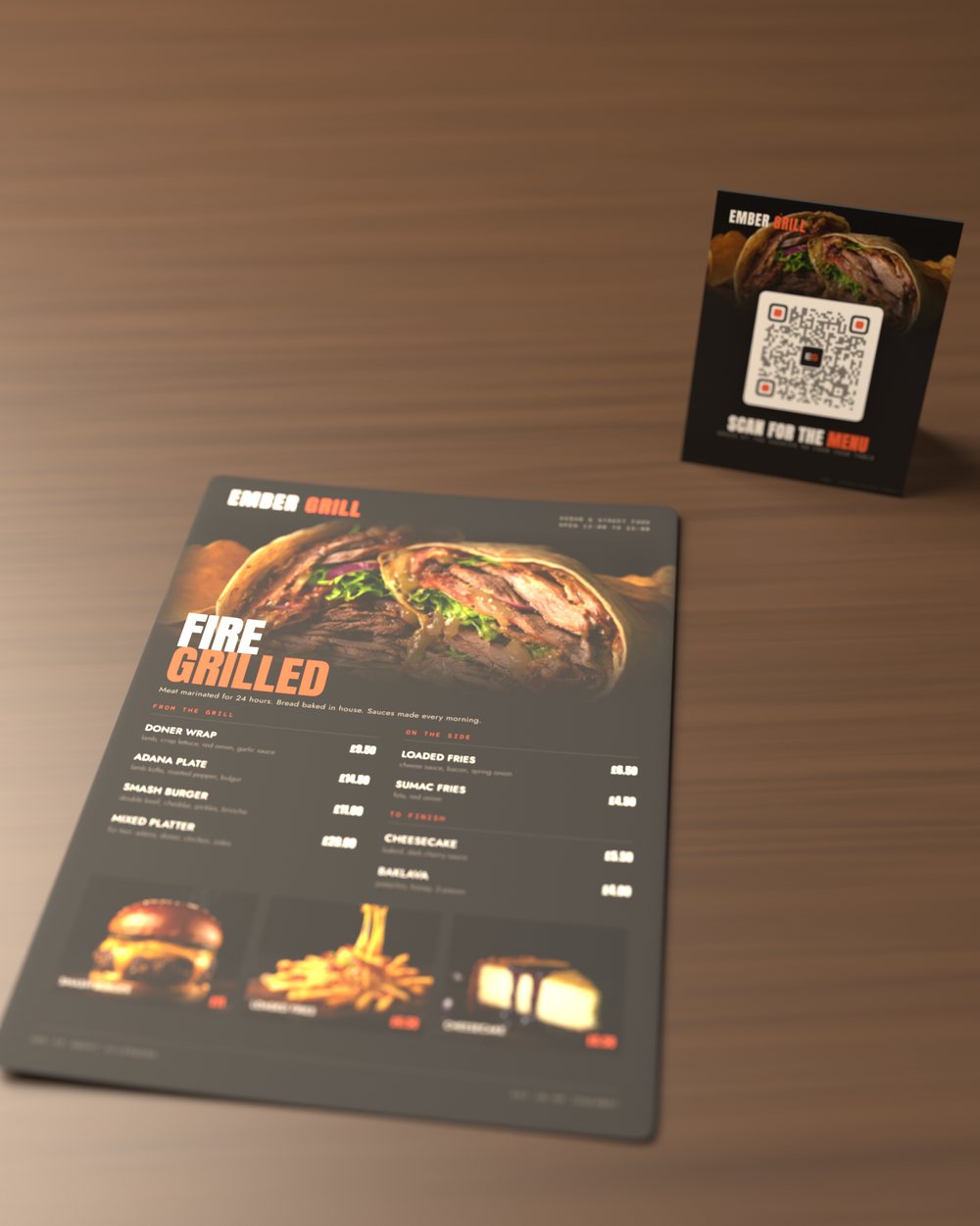 Preview on a table