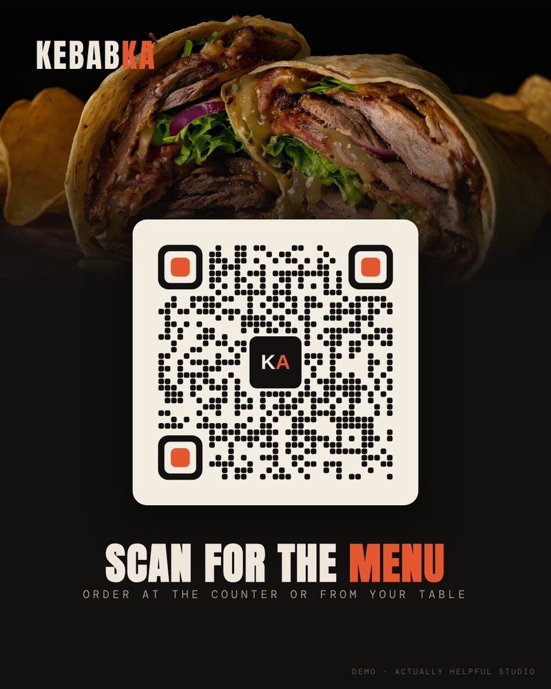 Table QR card