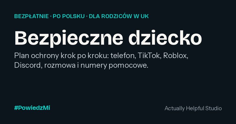 Bezpieczne dziecko